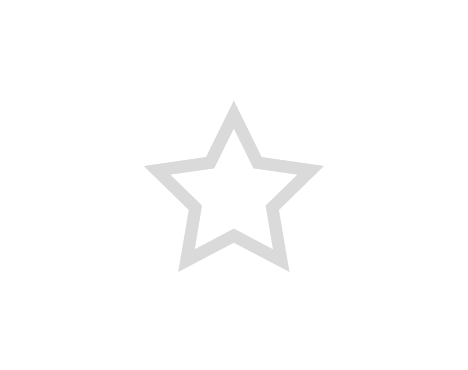 grey star on white background